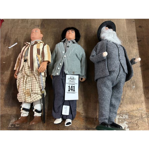 2 Stoogies, Caroler Figurines - 3