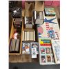 Image 1 : Asst. Sports Trading Cards w/Books/Tin