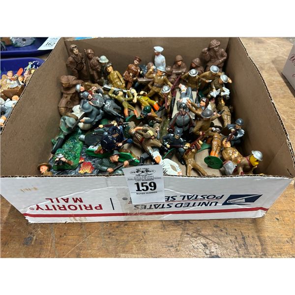 Asst. Metal Vintage Toy Soldiers