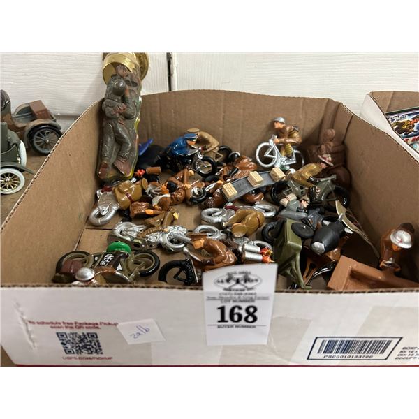 Asst. Vintage Metal Toy Soldiers