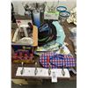Image 1 : Cinnamon Fireball, Coat Hooks, Gator Flip Flops, Coaster, Shakers, Stems, Linens