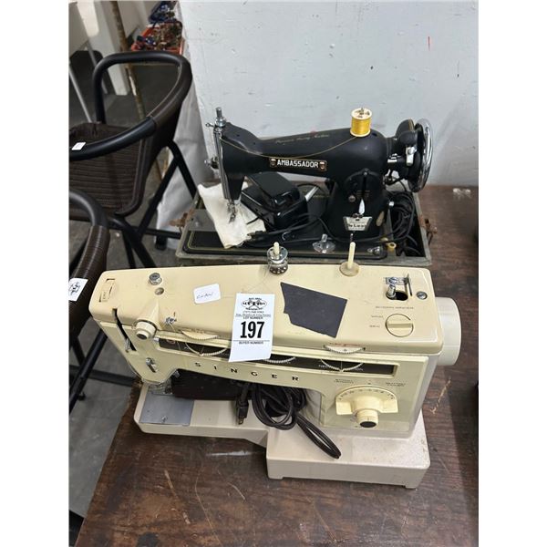 Singer/Embassador Sewing Machines - 2