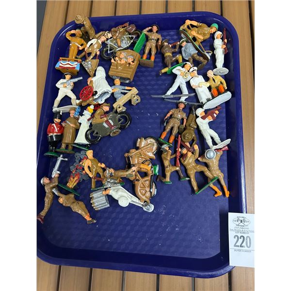 Vintage Metal Toy Soldier