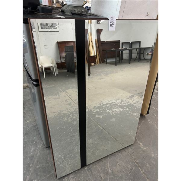 Contemporary Split Mirror - 30"  X  36"  - No Shipping