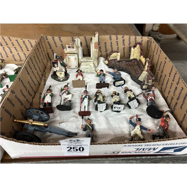 Vintage Metal Toy Soldiers