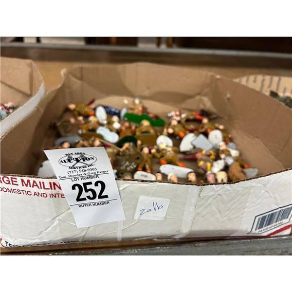 Vintage Metal Toy Soldiers