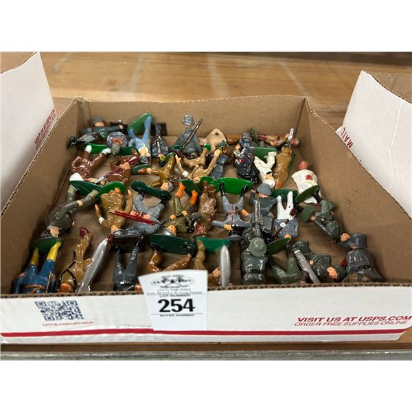 Vintage Metal Toy Soldiers