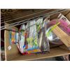 Image 2 : Bin w/Straws/Picks, Plastic Project Buckets, Home Goods - 2 Shelves