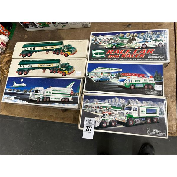 6-Hess Truck Collectibles - 6 X $