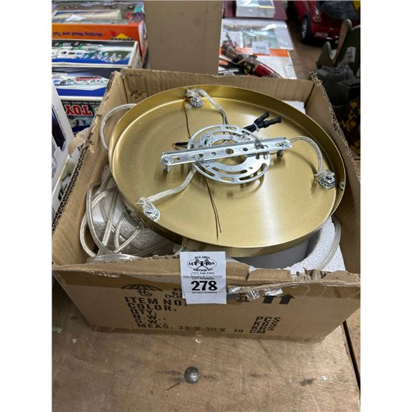 3 Light Hanging Chandelier