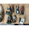 Image 3 : Vintage Metal Cowboy/Western Figurines - 8