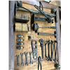 Image 2 : Wooden Framed Old Cabinet Tools/Implements 2 Displays