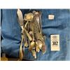 Image 1 : Asst. Silverplate Utensils In Storage Cloth