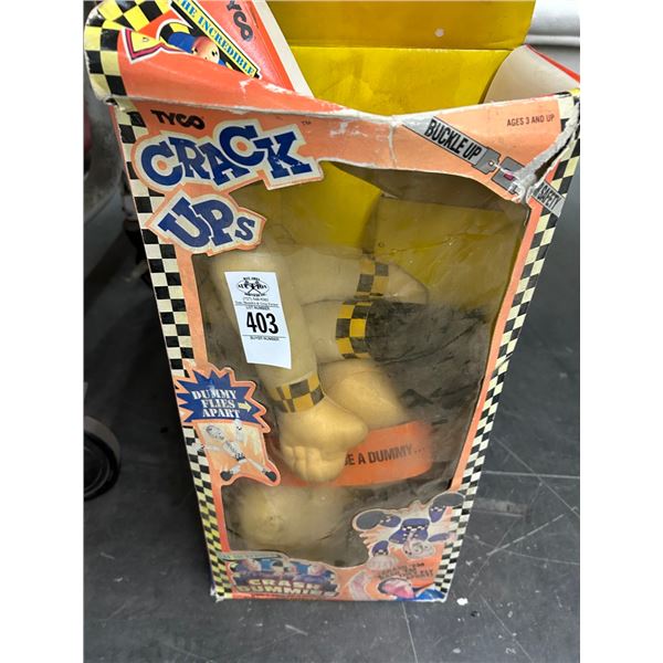 Tiko Crash Dummies Crack Ups w/Box