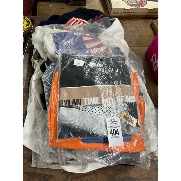 Bob Dylan Concert T-Shirts, W/B Bugs Bunny Jacket, Neil Diamond Hat, Asst. Clothing/