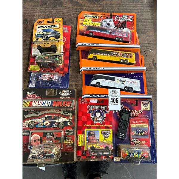 9-Collector Matchbox Cars/Bus - 9 X $