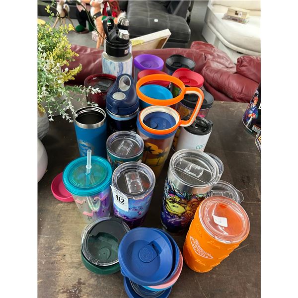 Asst. Thermoses, Tumbler Cups