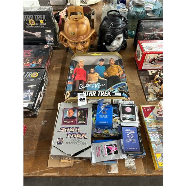 Star Trek Card Games, Collector Cards, Barbie Dolls, Figural Carry Cases