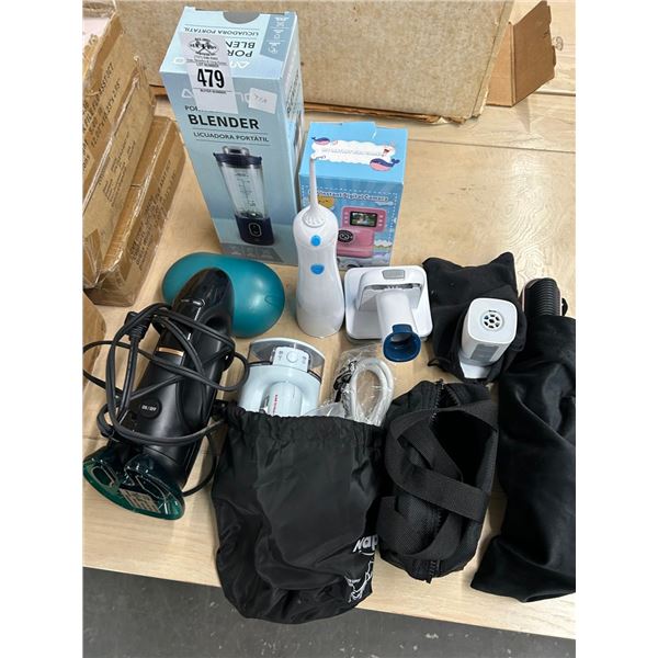 Portable Blender, Instant Digital Camera, Waterpik, Hand Vacs, More