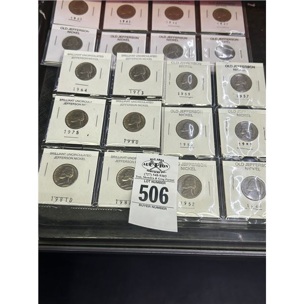 Old Jefferson Nickels - 20