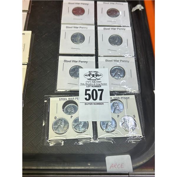 Steel War Pennies - 12