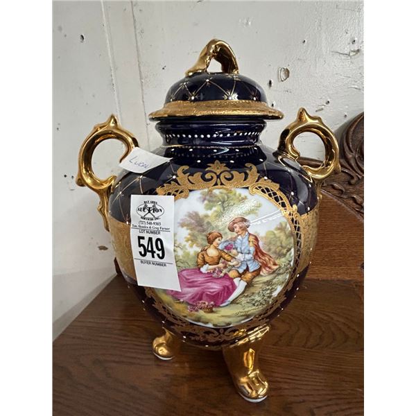 Ornate Provincial Motif Urn