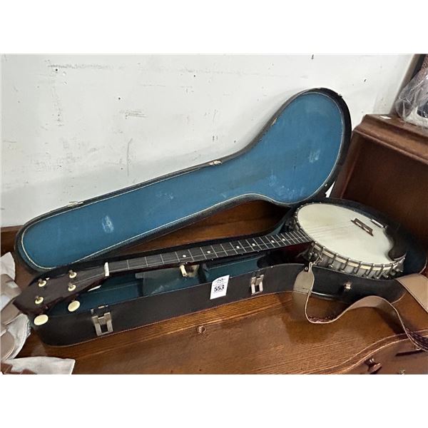 Old Banjo w/Case