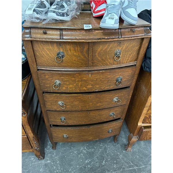 Tiger Oak  3/2/4/  Chest of Drawers