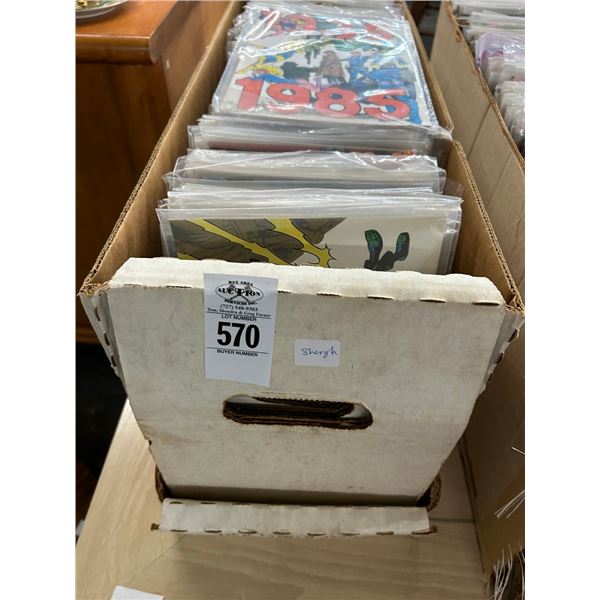Box of Asst. Vintage Comics