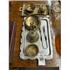 Image 1 : Serving Trays w/Cast Bell, Serving Items