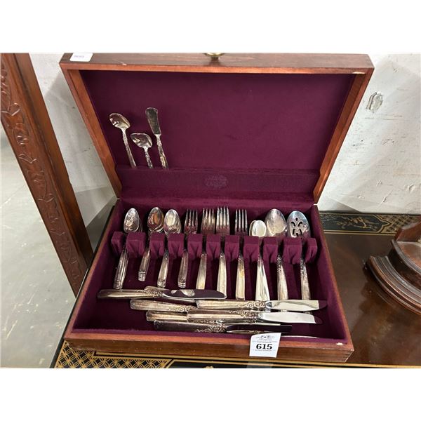 Silverplate Flatware Set w/Box