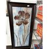 Image 2 : Framed Floral Wall Art - 2