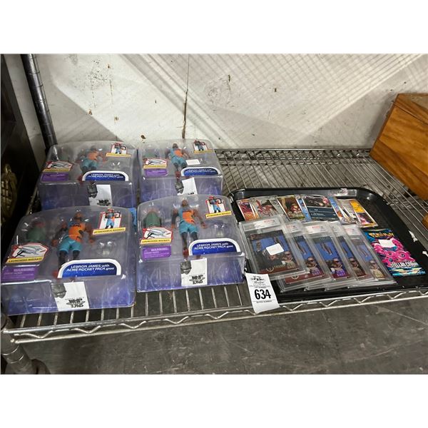 Trading Cards, Political Humor, Lebron James Rocket Pack Figures