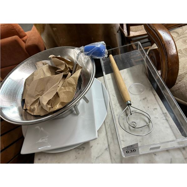 Asst. Dishes, Bowl, Stirs