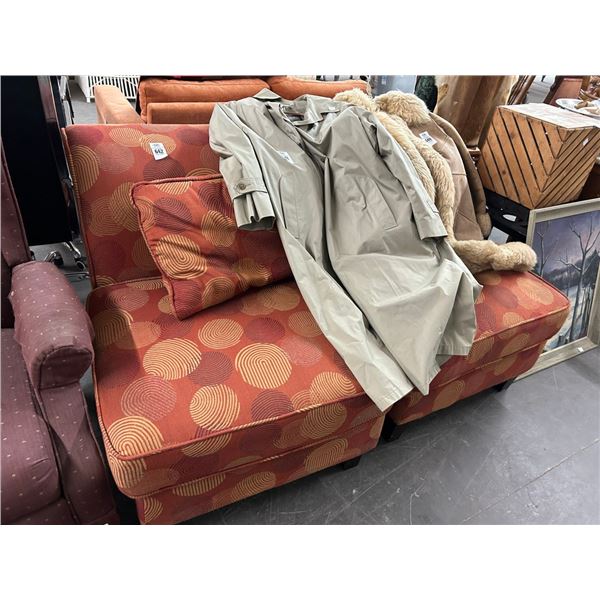 Magenta Contemporary Side Chairs - Pair