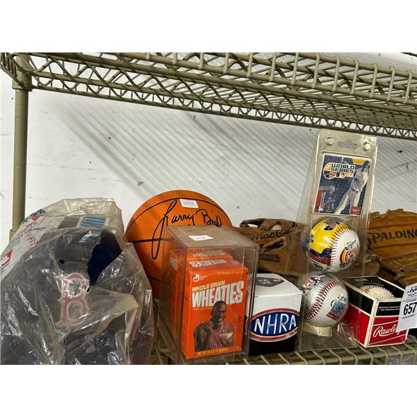 Vtg. Commando 440 Air Cleaner Cap, Baseball Gloves, Sports Memorabilia, Larry Bird