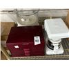Image 1 : Jewelry Cabinet, Coffee Maker, Food Steamer