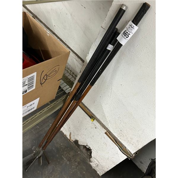 Vintage Wooden Gold Clubs - 4