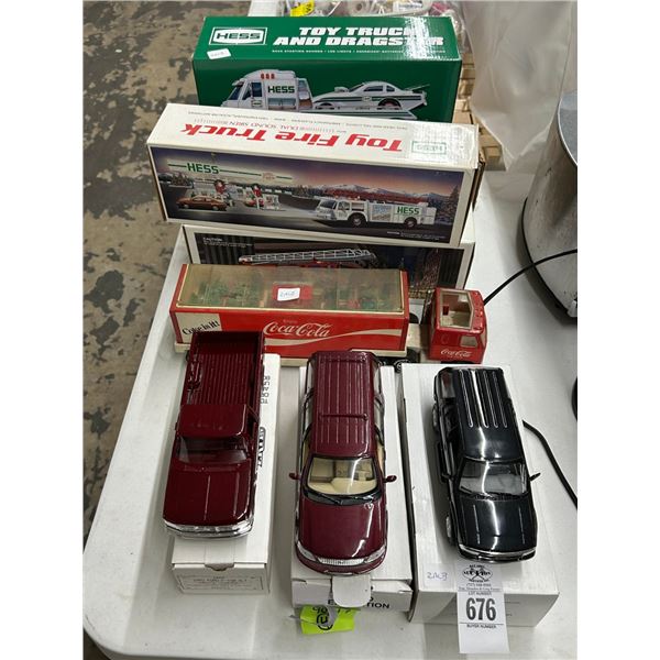 7-Hess/Other Die Cast Collector Trucks - 7 X $