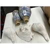 Image 1 : Bongo Drums, Large Conch Shells