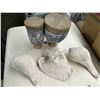 Image 2 : Bongo Drums, Large Conch Shells