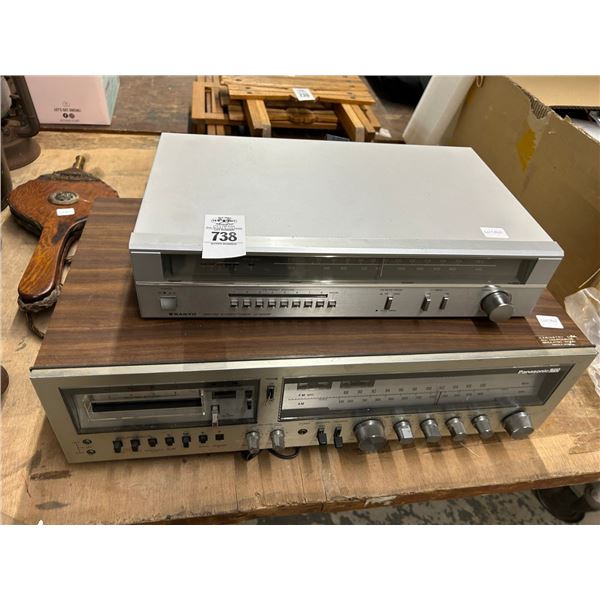 Panasonic/Sanyo Stereo Receivers