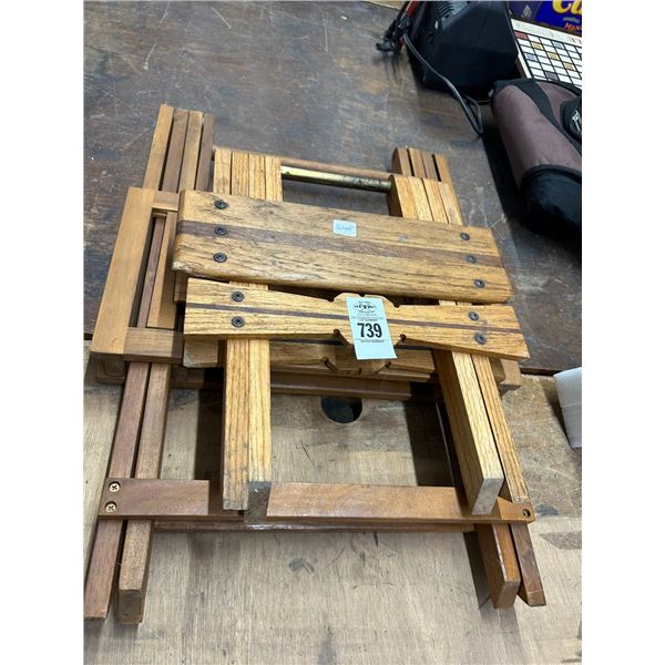 Wooden Fold Out Tables - 2