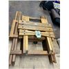 Image 1 : Wooden Fold Out Tables - 2