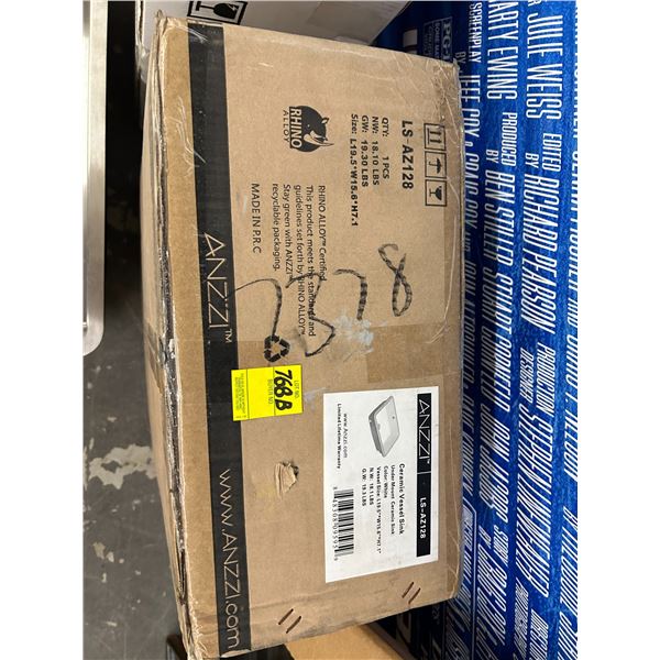 Anzzi Ceramic Vessel Sink