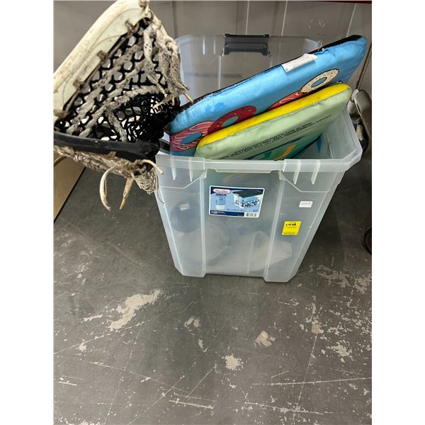 Polo Stick, Back Brace, Scale, Water Floats, Coffee Pot