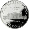 Image 2 : 1993-S JAMES MADISON AND BILL OF RIGHTS $1 SILVER COMMEMORATIVE PROOF
