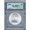 Image 1 : 1979 BAHAMAS SILVER DOLLAR-ICG MS69