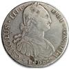 Image 1 : 1808/9 PTS PJ BOLIVIA SILVER 8 REALES-CHARLES IIII-XF with chop marks obverse