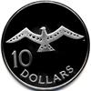 Image 1 : 1980 SILVER SOLOMON ISLANDS $10 PROOF DCAM-LOTS OF SILVER